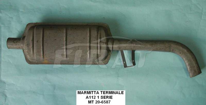 MARMITTA A112 1 SERIE 70 - 73 TERMINALE